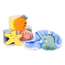 SET 12 TOALLAS MARINERAS "BLUE SEA"