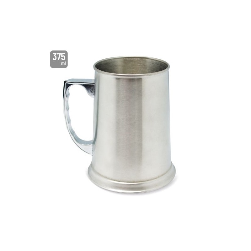 JARRA ACERO INOXIDABLE DOBLE CAPA 375ML "BERGEN"