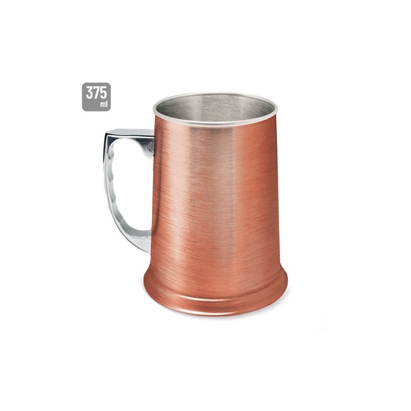 JARRA ACERO INOXIDABLE DOBLE CAPA 375ML "BERGEN"