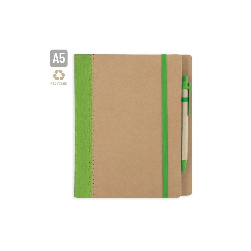 CUADERNO A5 CARTON RECICLADO "DIPA"