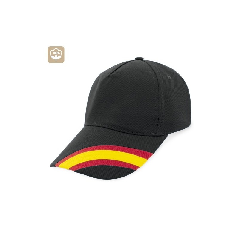 GORRA NACIONAL 5 PANELES ALGODN PEINADO "DEVA"