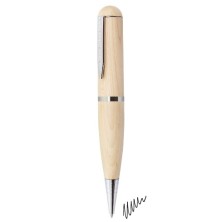 BOLIGRAFO USB MADERA 32GB PIERRE DELONE "FOREST" 