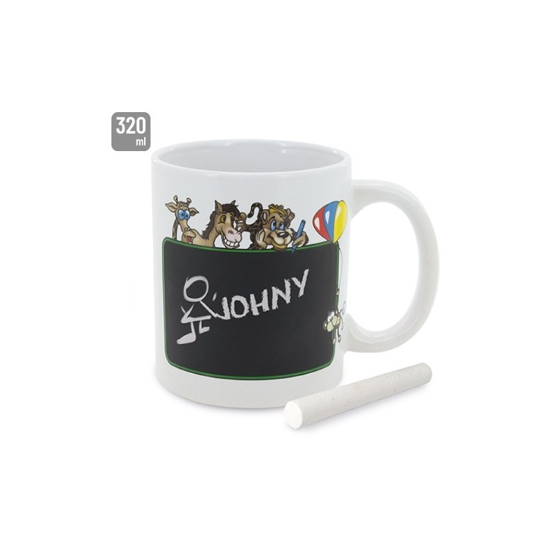 MUG PIZARRA "PARTY"