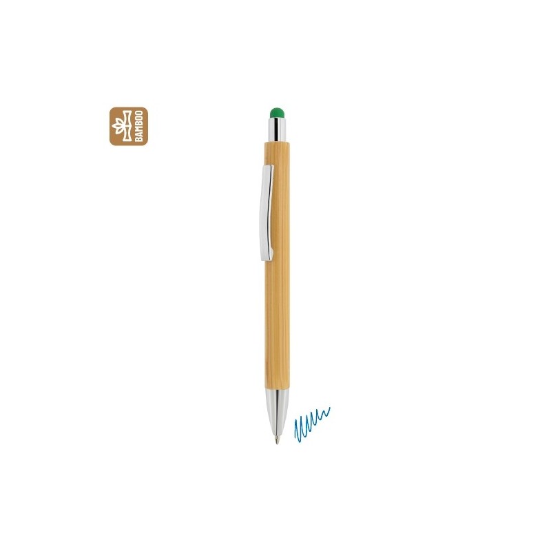 BOLIGRAFO BAMBU CON TOUCH "BORNEO"