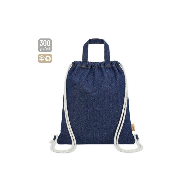 BOLSA MOCHILA DE ALGODÓN RECICLADO "AGRA"