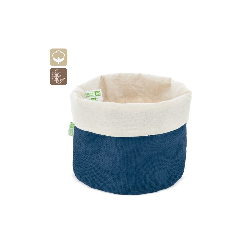 PANERA DE ALGODON Y JUTE NATURAL "PAPÚA"