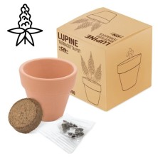 MACETA TERRACOTA LUPINE "FLORAL"