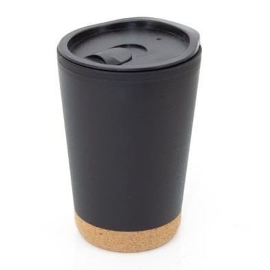 VASO TÉRMICO DOBLE PARED PP/CORCHO "VENEZA"