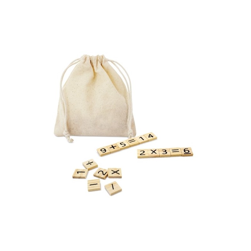 JUEGO DE MADERA MATEMÁTICO "EDUCA"