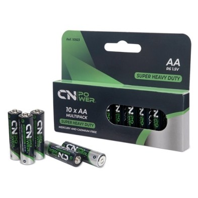 PACK DE PILAS R6-AA "CN POWER" (10 UD.)