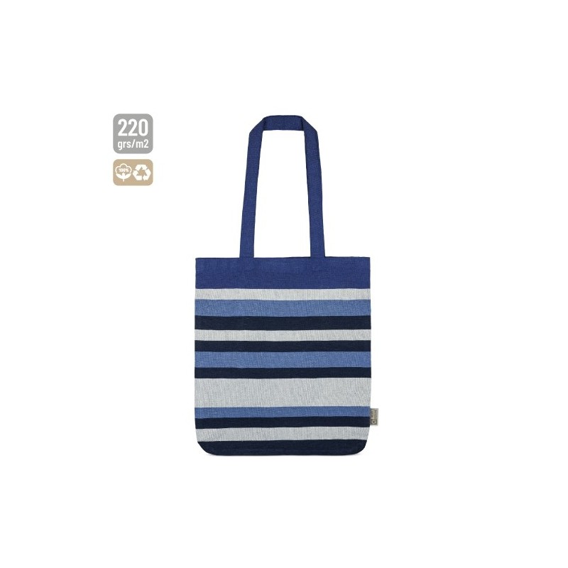BOLSA RAYAS DE ALGODÓN RECICLADO "TRINITY"