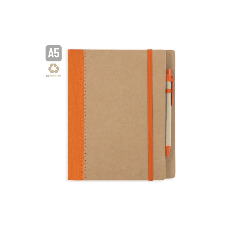 CUADERNO A5 CARTON RECICLADO "DIPA"