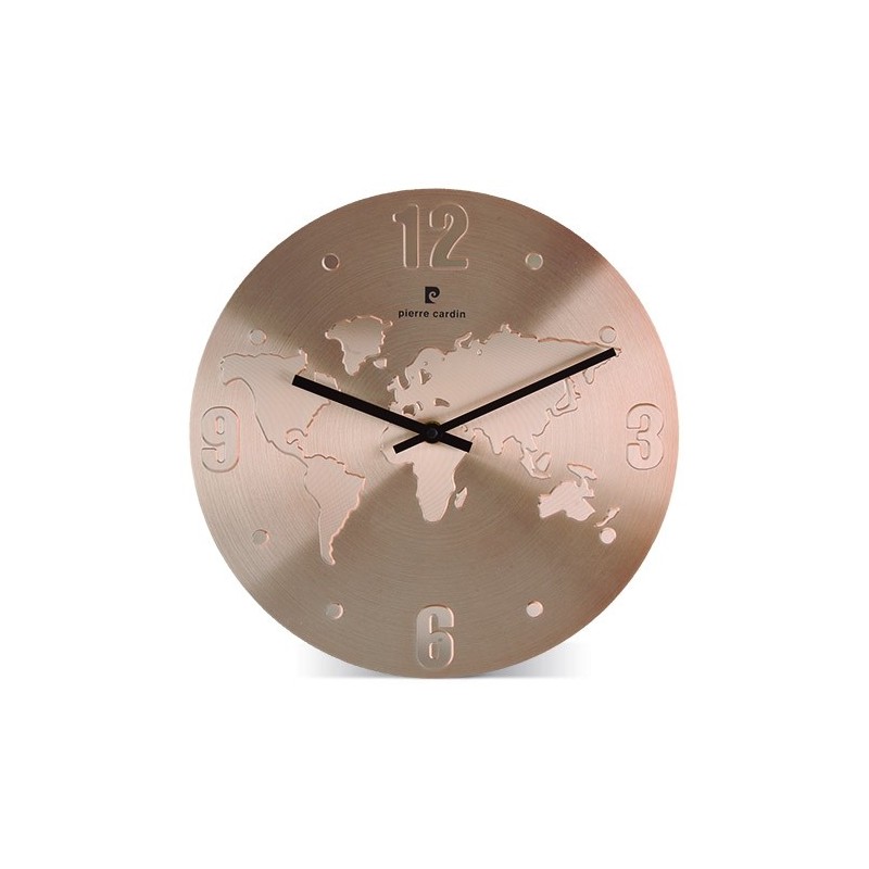 RELOJ MUNDI MAPA PIERRE CARDIN