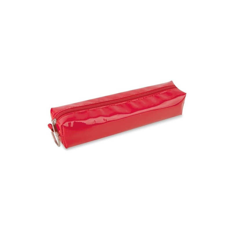 ESTUCHE DE CHAROL ROJO